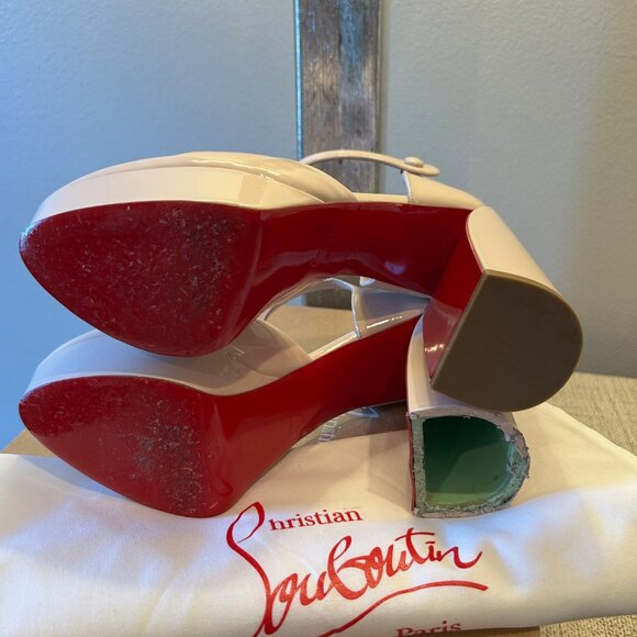 Christian Louboutin Movida MJ 130 Pumps in Leche - Picture 9 of 10